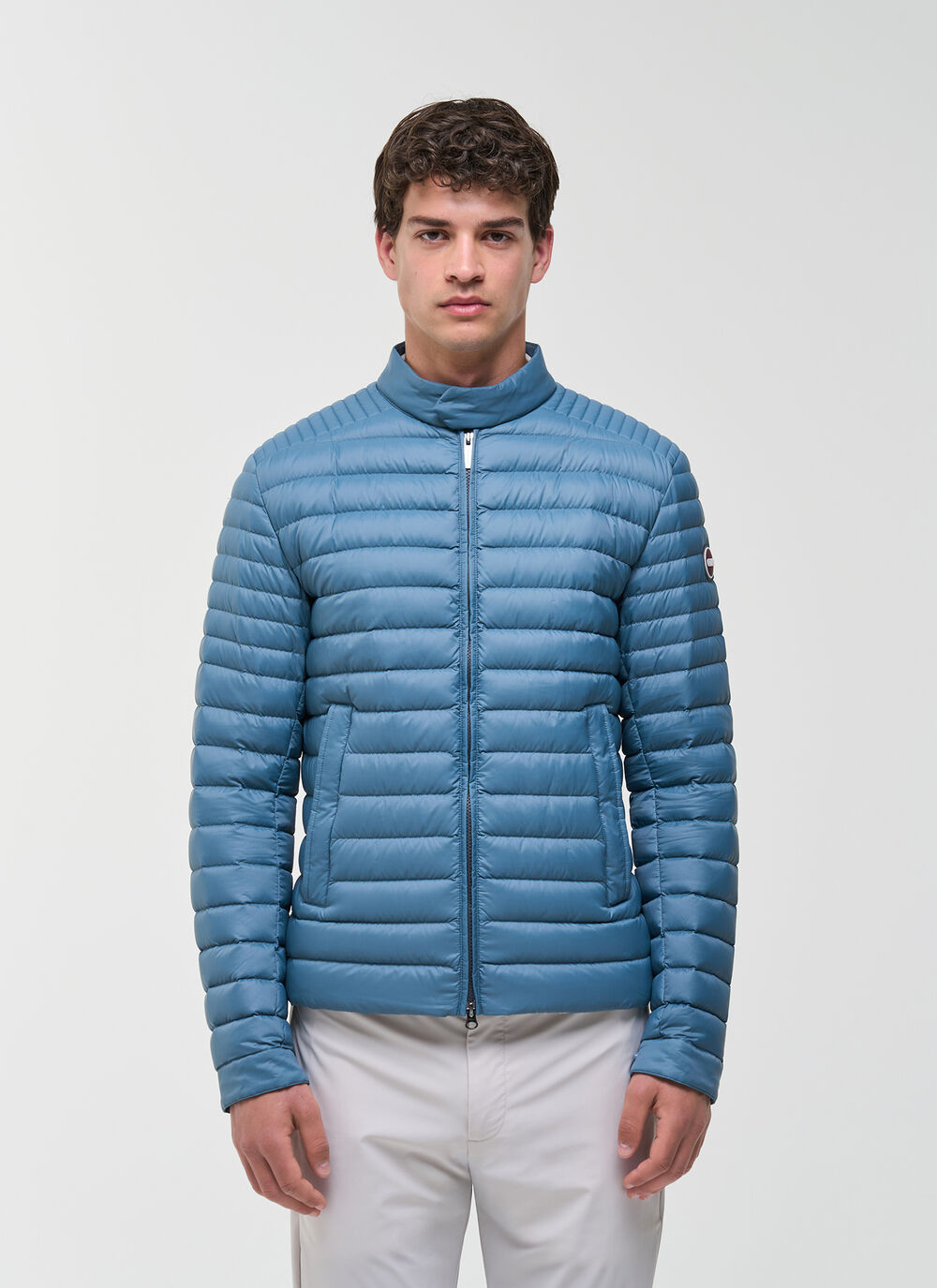 Veste motarde l&eacute;g&egrave;re garnie de duvet image number 1