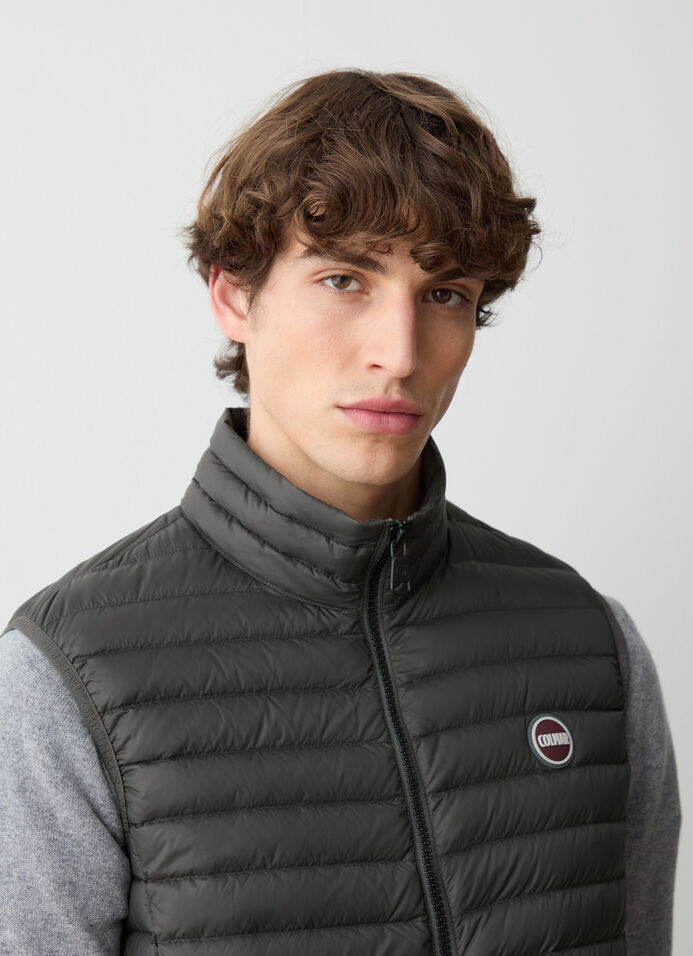 Quilted down vest image number 2