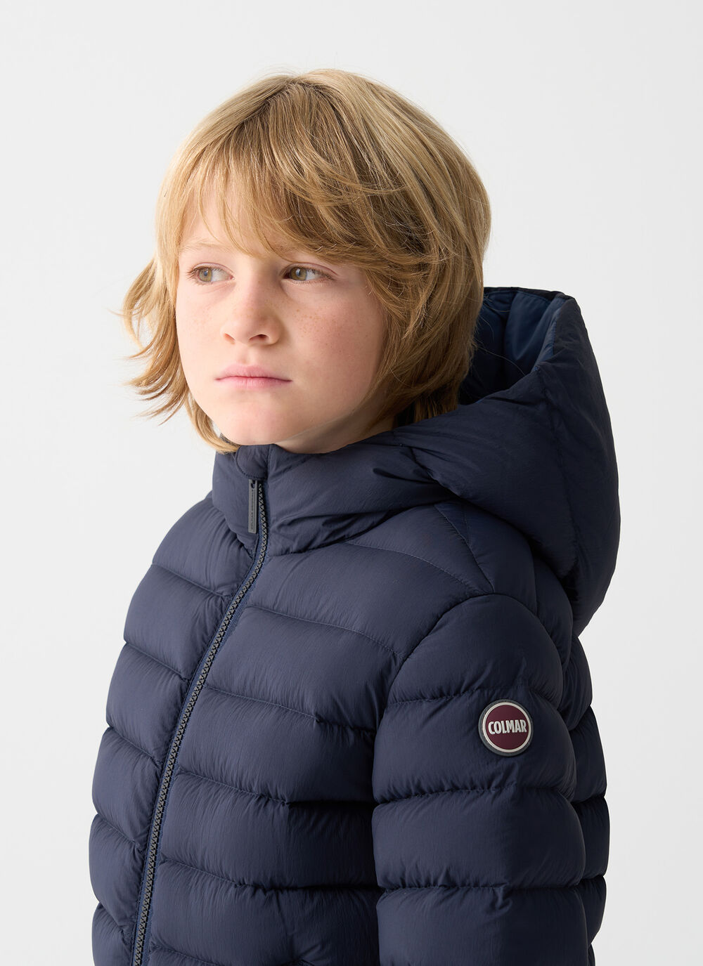 Hooded down jacket image number 2