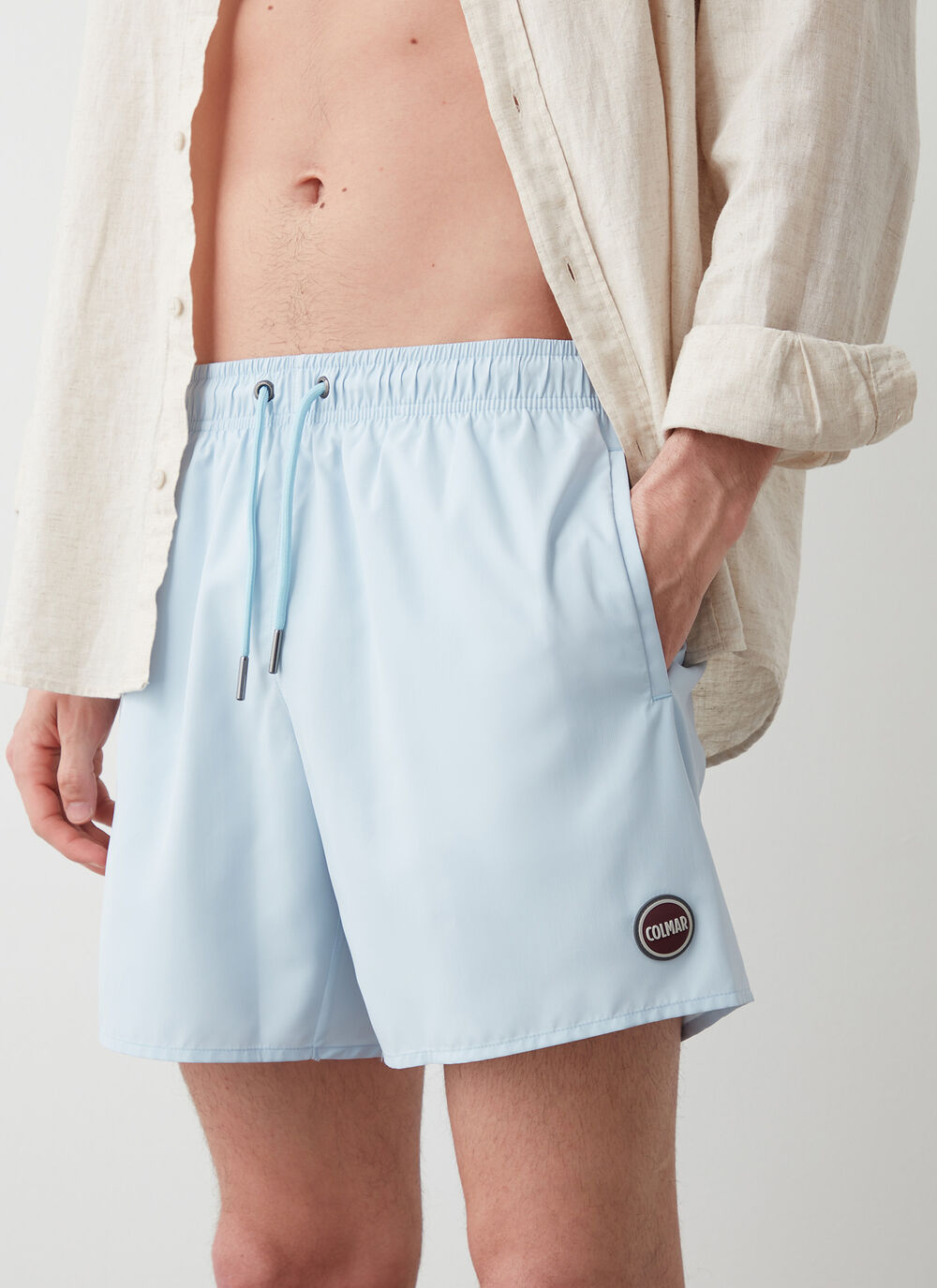 Maillot de bain de couleur unie image number 0