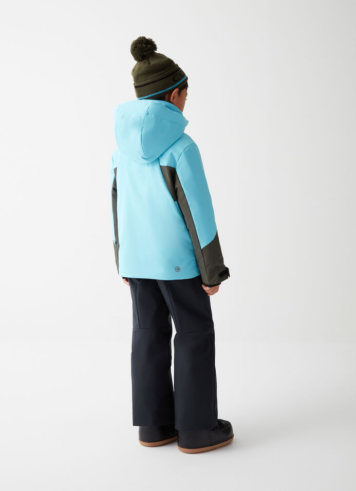 Boys’ colourblock ski jacket image number 2