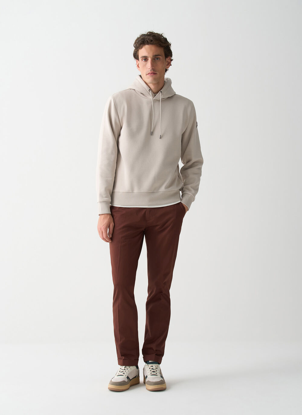 Sweatshirt mit Kapuze aus Baumwolle image number 0