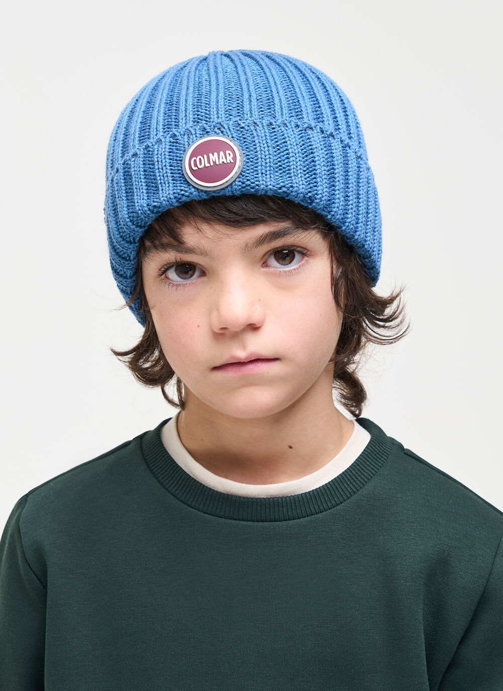Unisex rib-knit hat with turn-up image number 0