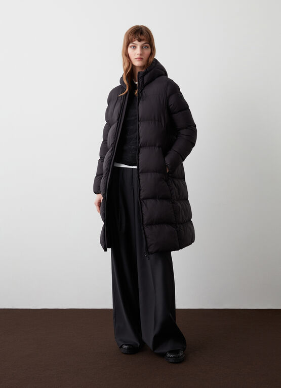 Giacca lunga in ovatta Recycled Essential