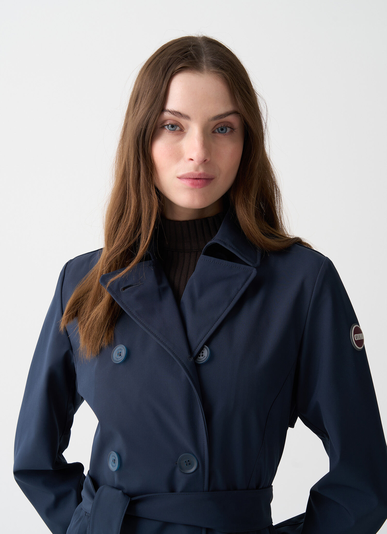 コート COLMAR Women Jackets 1934 6WV 68 BLU BLUE COLMAR Women's Trench Coat 1934 6WV 68 Blue – Stilato