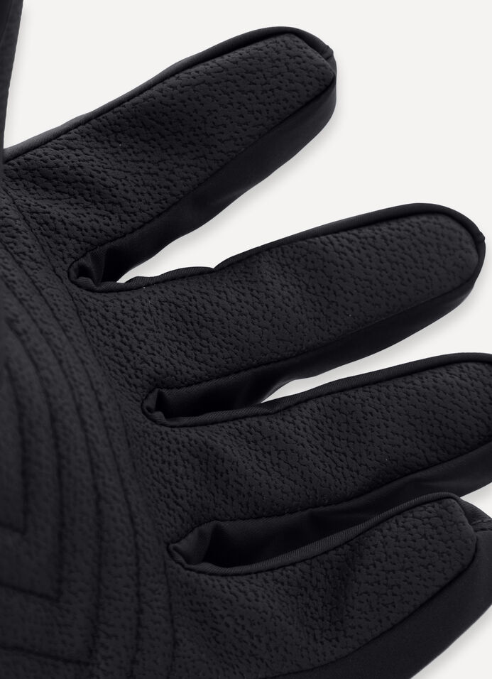 Men's ski gloves with logo image number 1