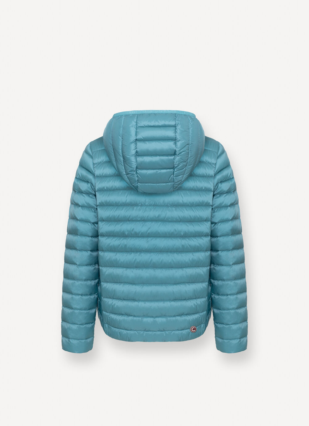 Down jacket with elasticated hem image number 5