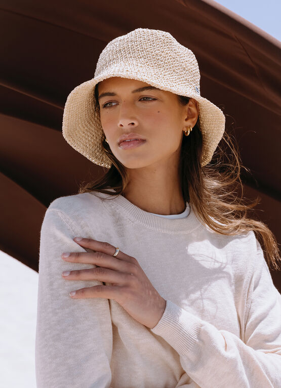 Lightweight M&eacute;lange Pullover