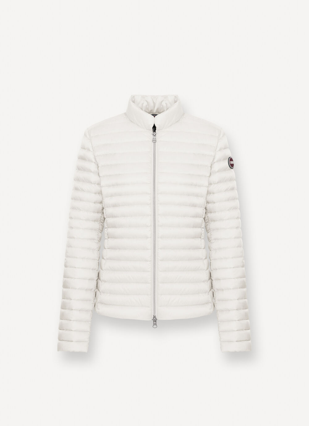 Padded collar down jacket image number 4