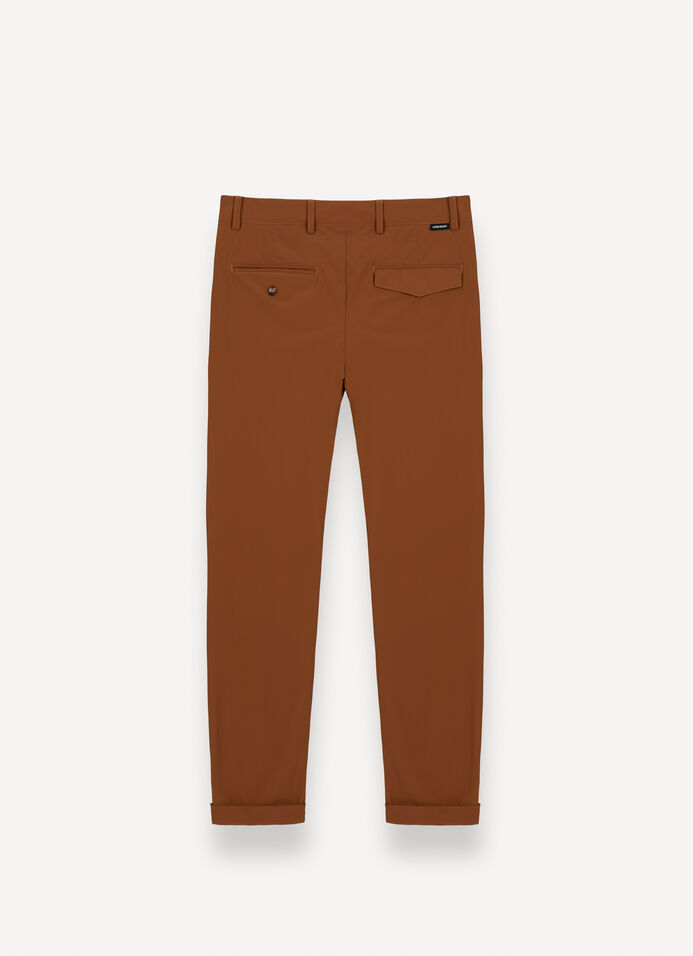 Easy care lightweight trousers with turn-ups image number 5