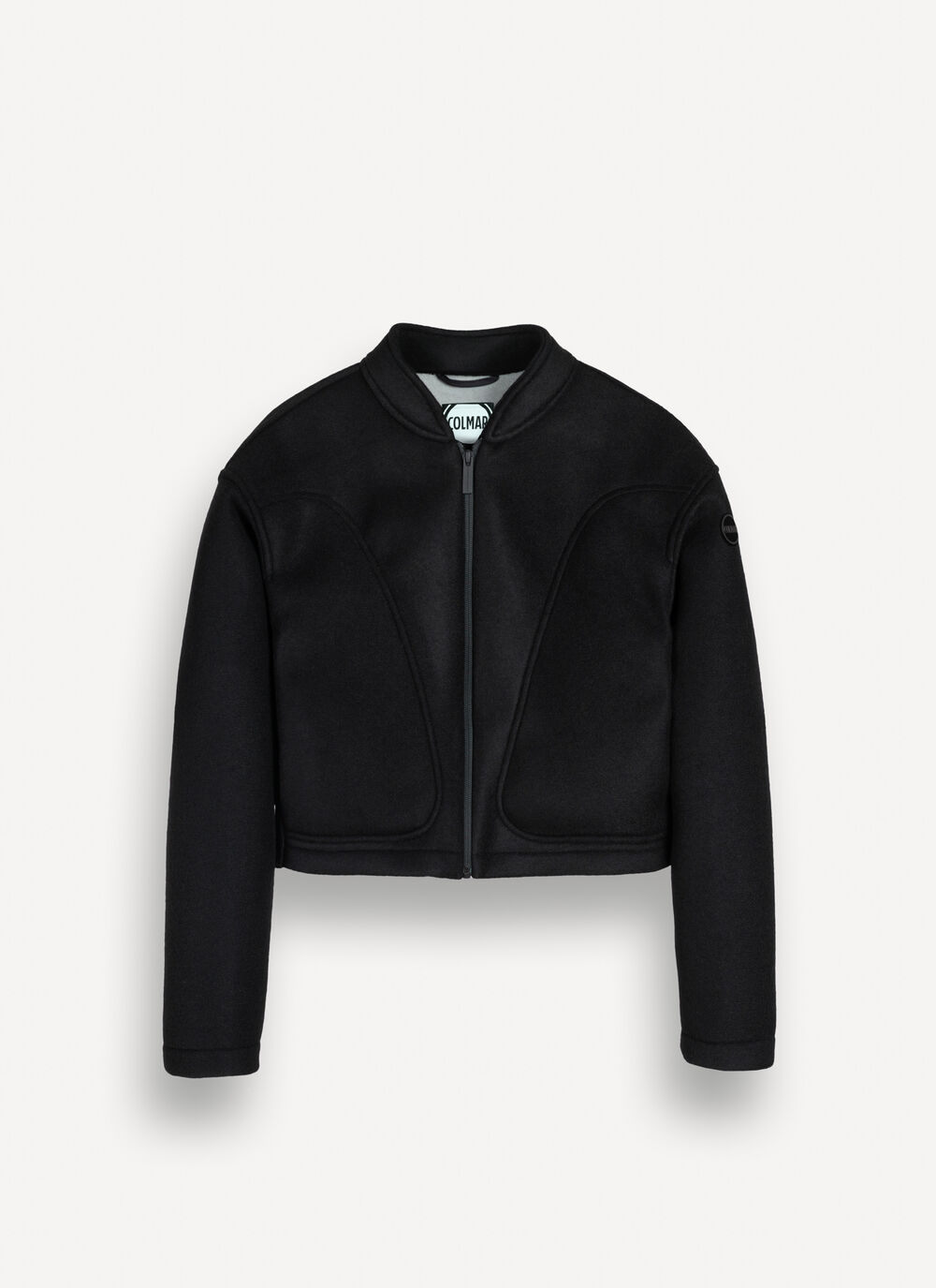 Cropped scuba bomber jacket image number 4