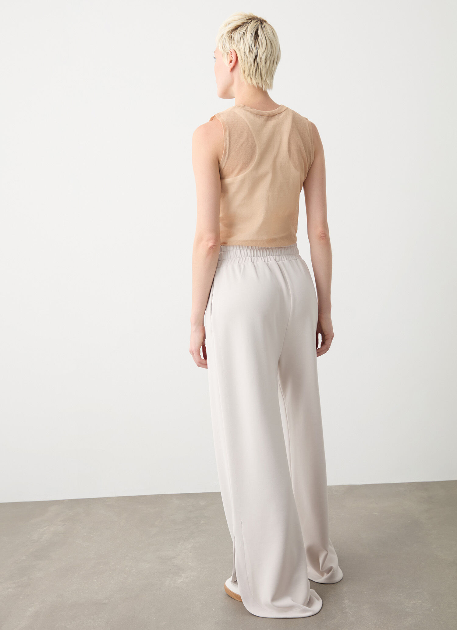 パンツ COLMAR Woman Pants Beige 9278R1YH 219 Wide-leg trousers - PORCELAIN BEIGE | Colmar