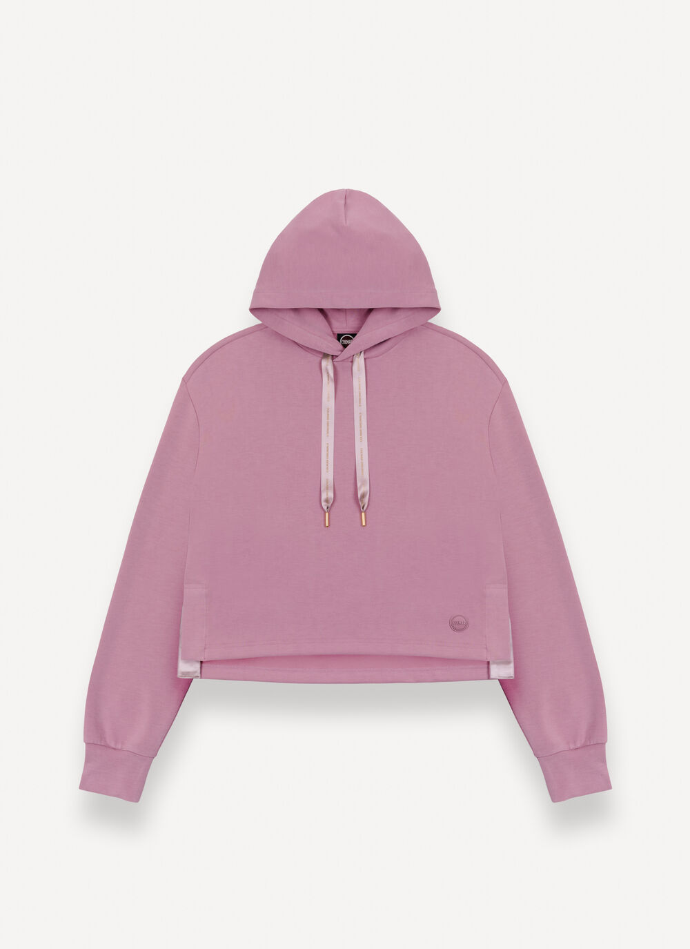 Cropped cotton modal T-shirt image number 4