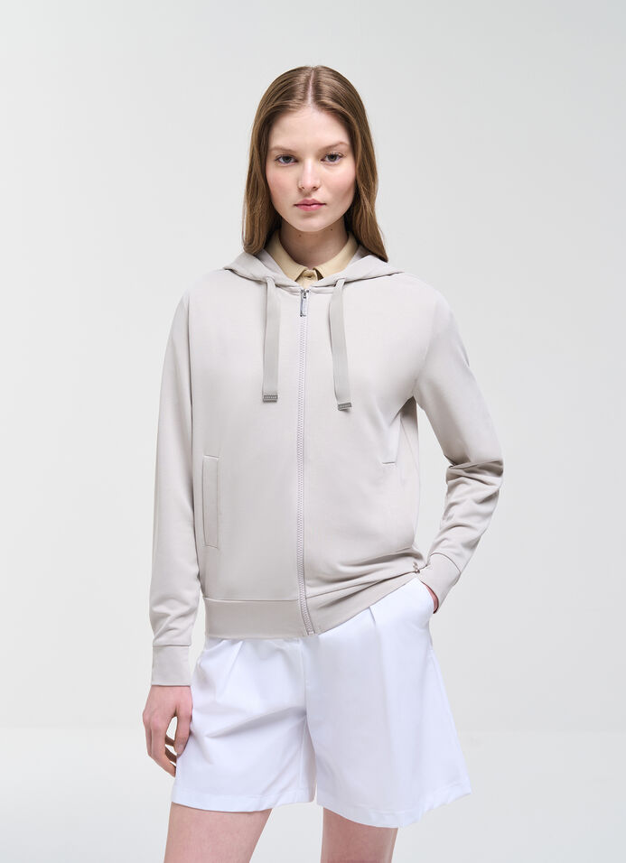 Full zip sweatshirt