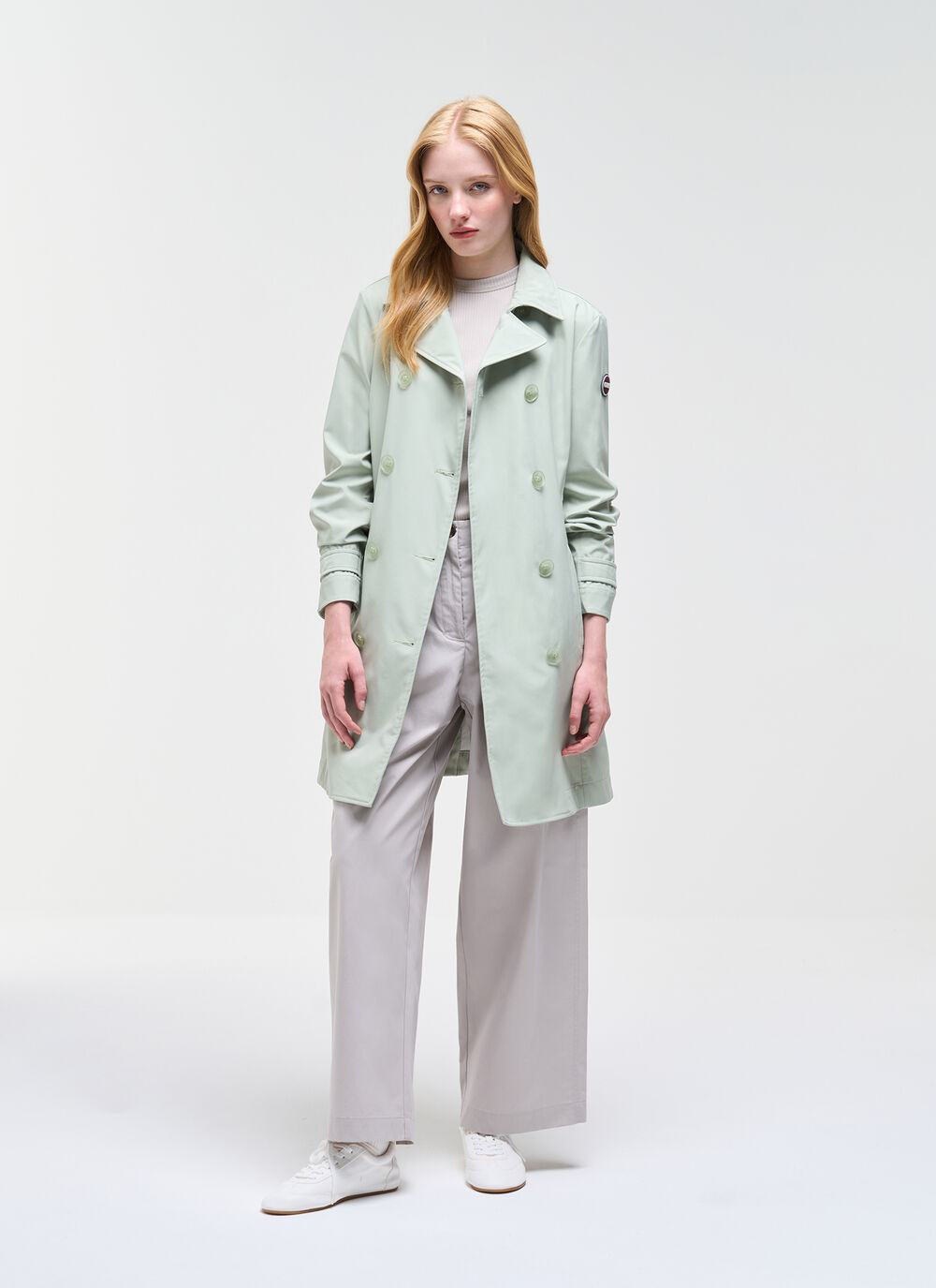 Waterproof trench coat image number 0