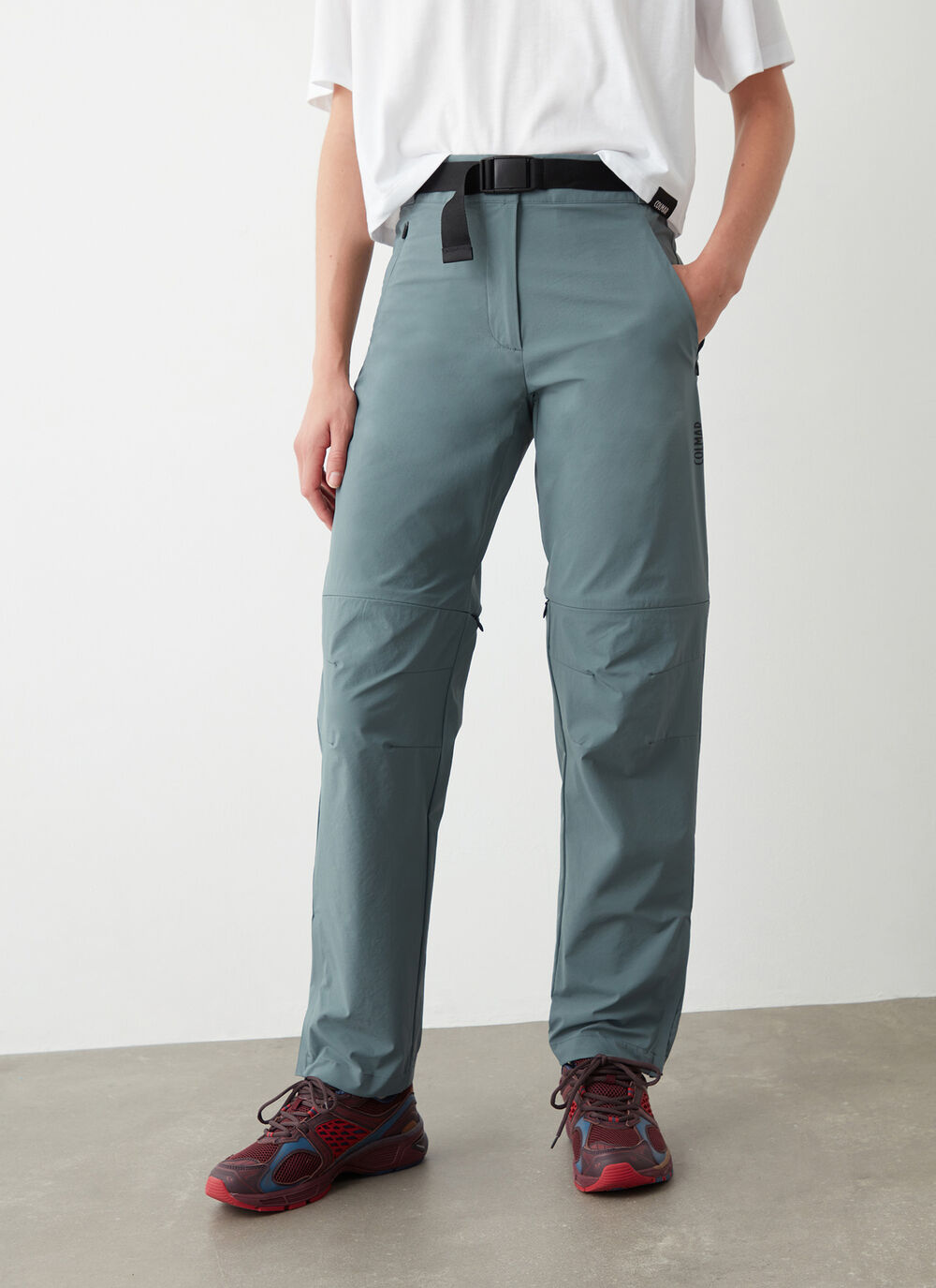 Technical zip-off trousers image number 2