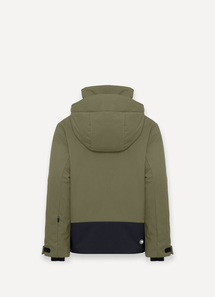 Boy's colour-block ski jacket image number 5