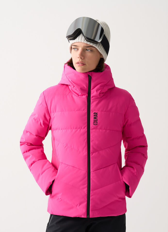 Shaping padded ski jacket image number 1