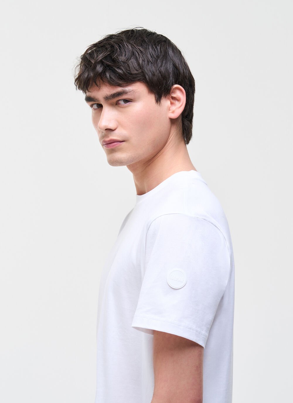 Cotton round-neck T-shirt image number 2