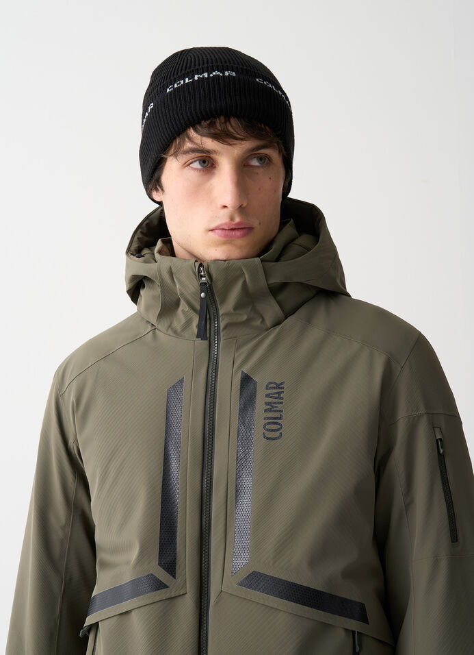 Attitude 3D ski jacket with seamless balaclava image number 2