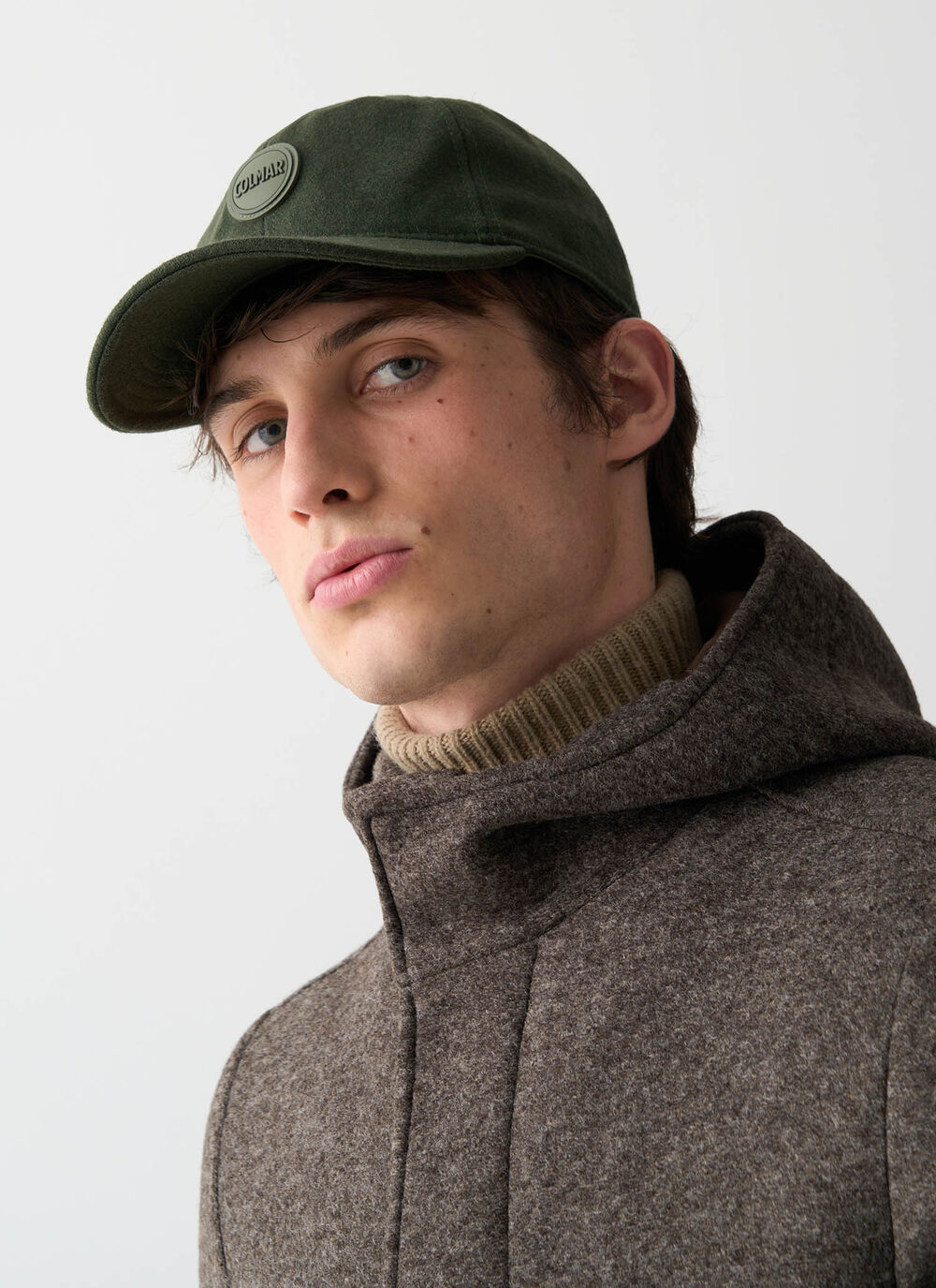 Unisex wool baseball cap image number 0