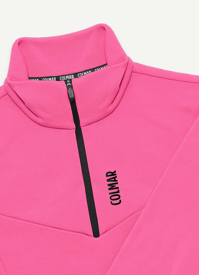 Polaire de ski stretch à col zippé image number 6