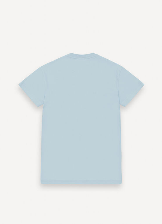 Piqué T-shirt with slits