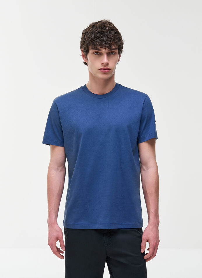 T-shirt girocollo in cotone