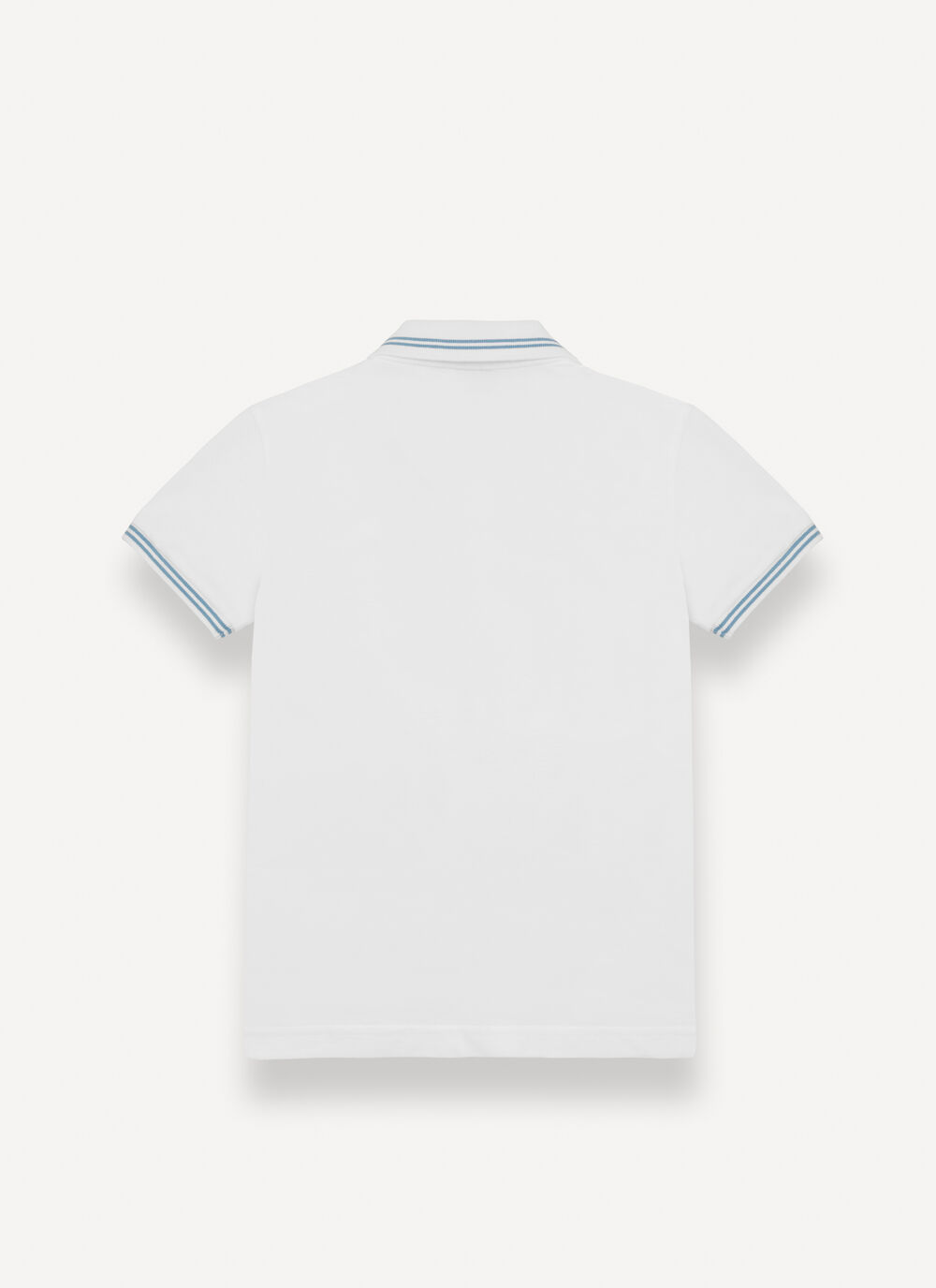 Contrasting striped polo-shirt image number 5