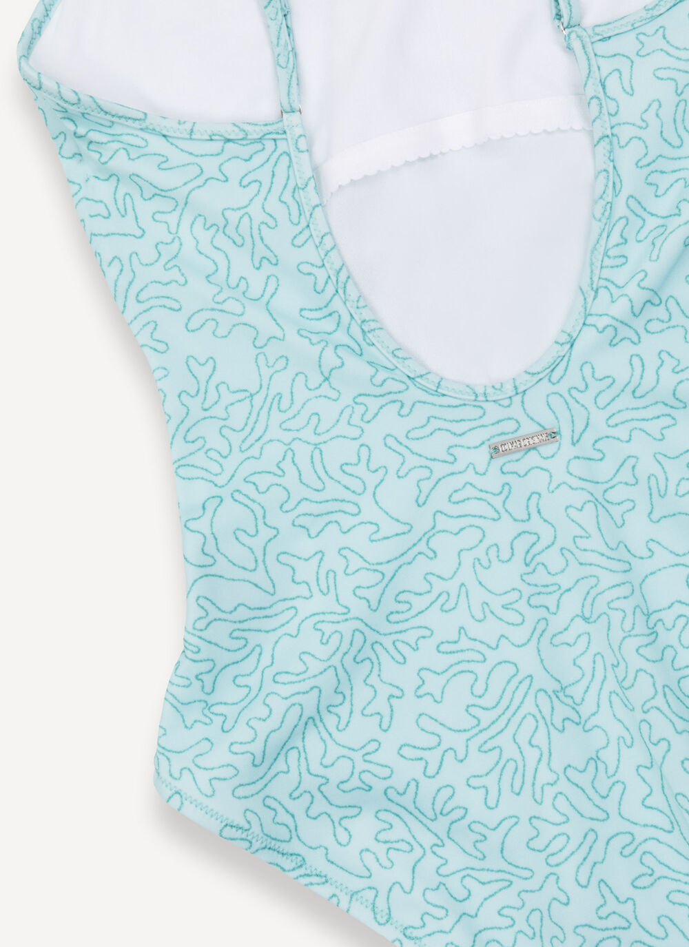 Patterned one-piece swimsuit image number 6