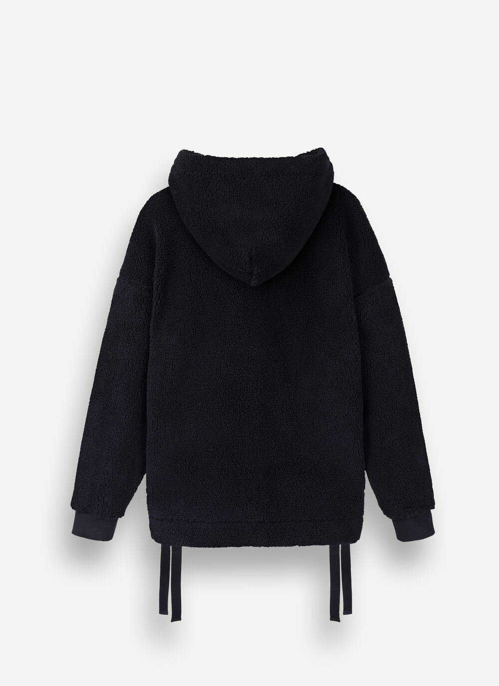 Maxi sweat teddy &agrave; capuche image number 4