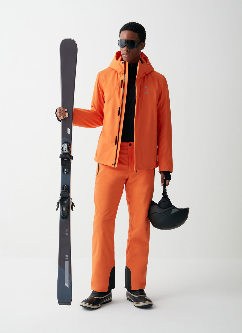 Skijacke mit fester Kapuze image number 3