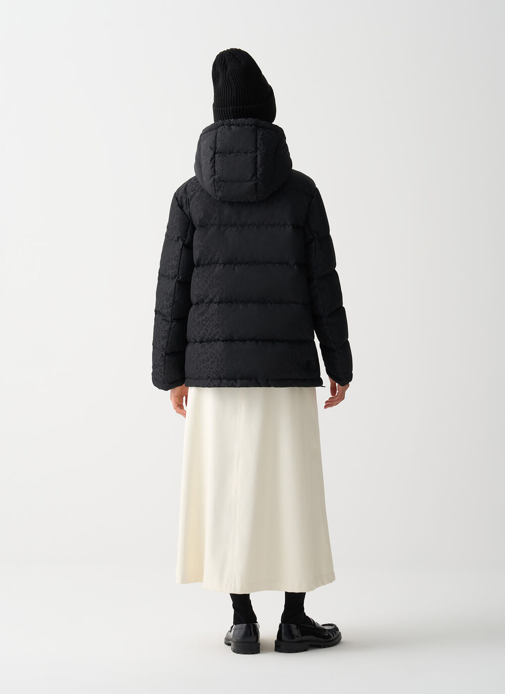 Piumino animalier con cappuccio image number 3