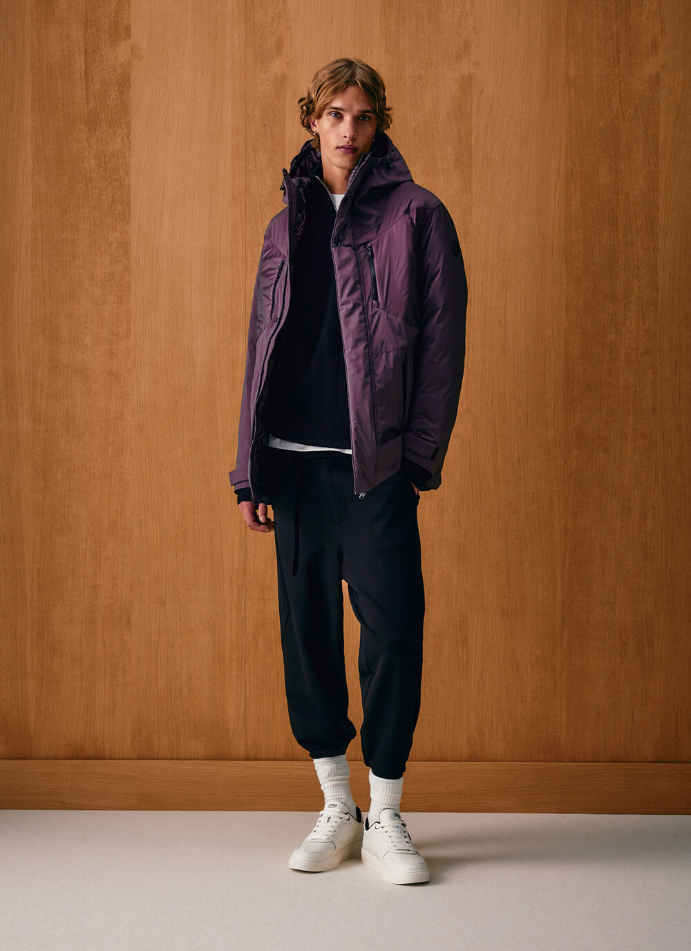 Waterproof down-padded parka image number 0