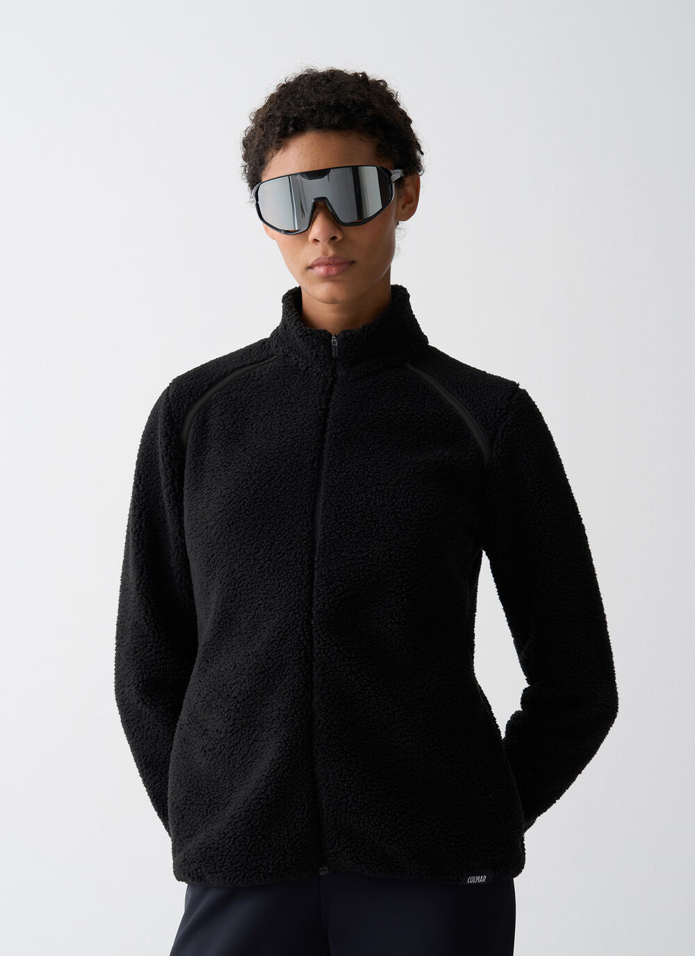 Teddy-effect ski fleece  image number 1