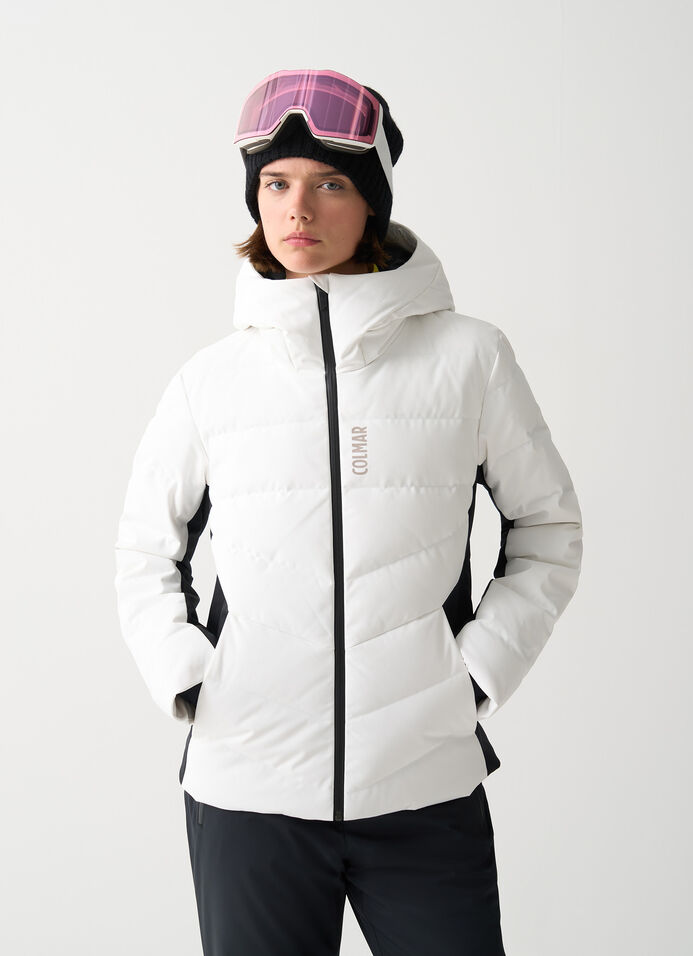 Shaping padded ski jacket image number 1