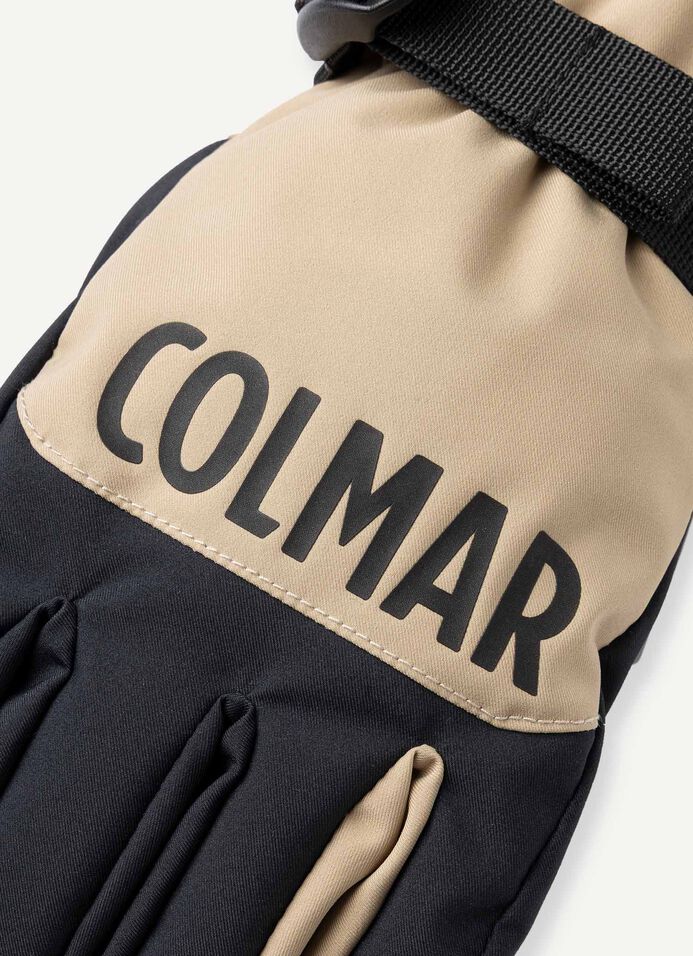 Men's ski gloves with logo image number 2