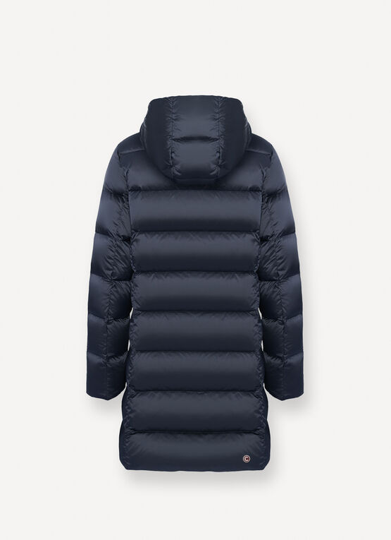 Doudoune longue avec capuche