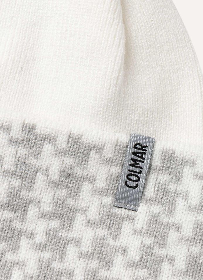 Bonnet pied-de-poule pour femme image number 3