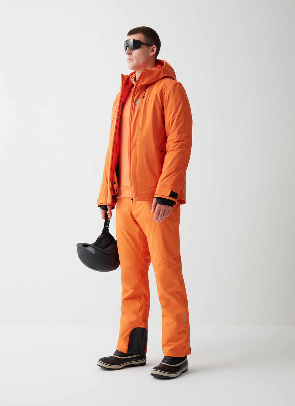 3-layer ski jacket with quilted lining image number 0