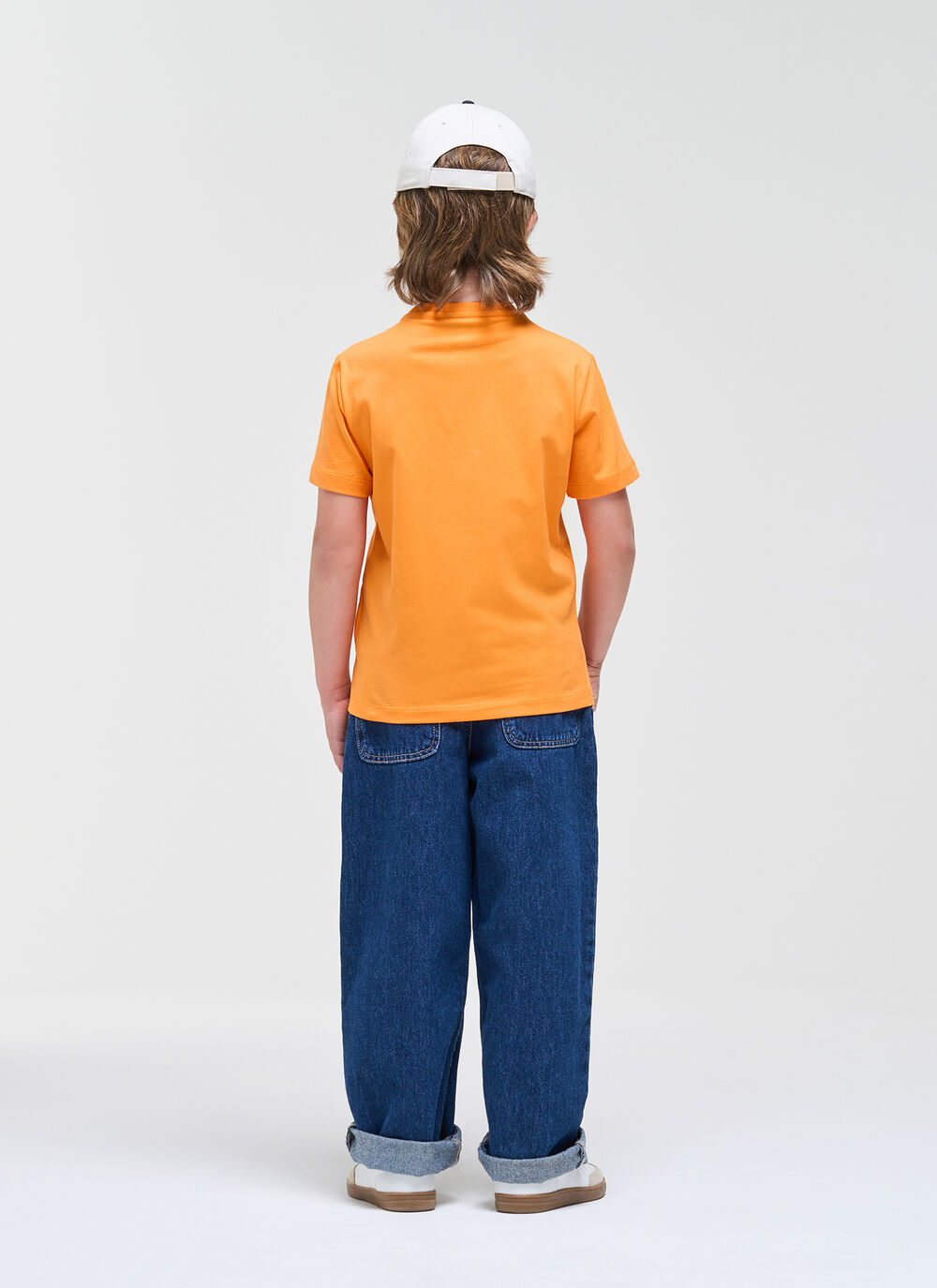 T-shirt with maxi logo image number 3