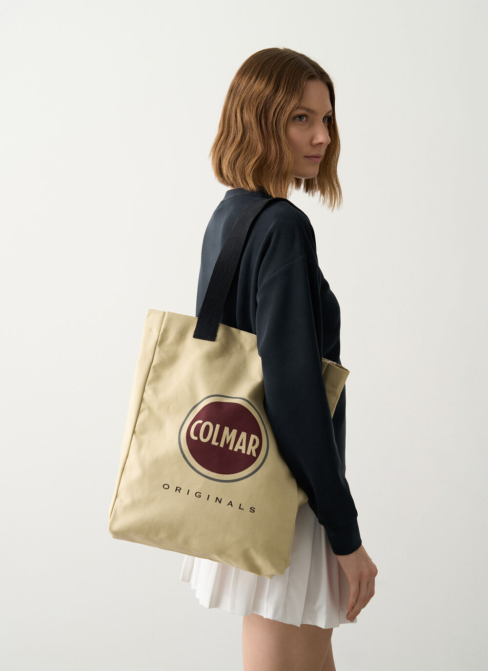 Unisex bag in cotton canvas image number 0