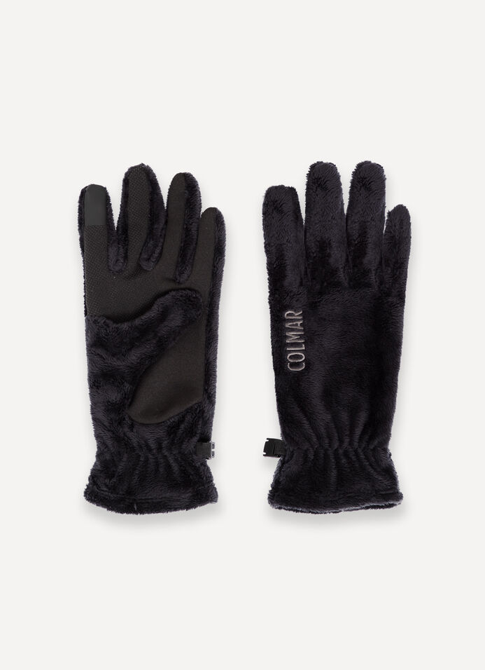 Women’s plush ski gloves image number 0