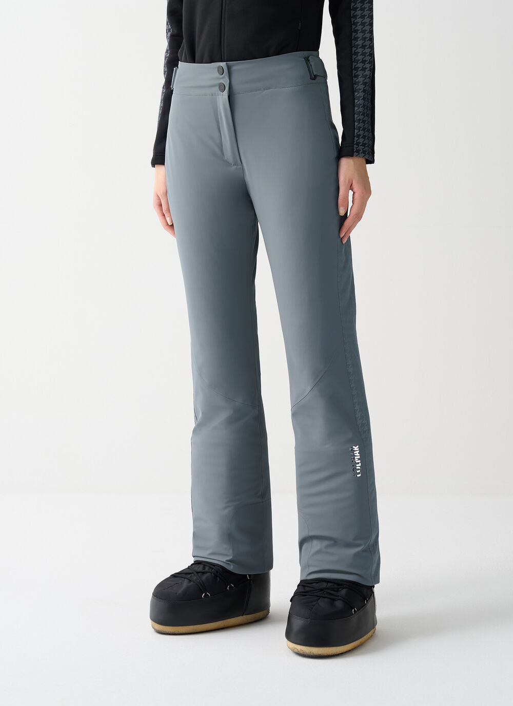 Houndstooth ski trousers image number 1