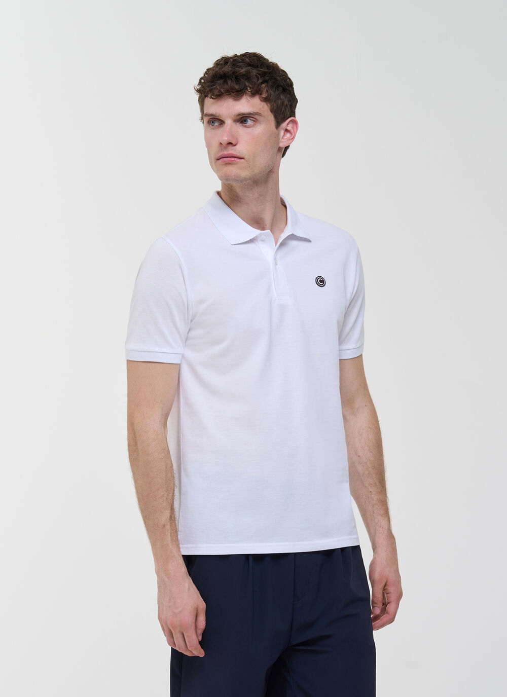 Cotton piqu&eacute; polo-shirt image number 0