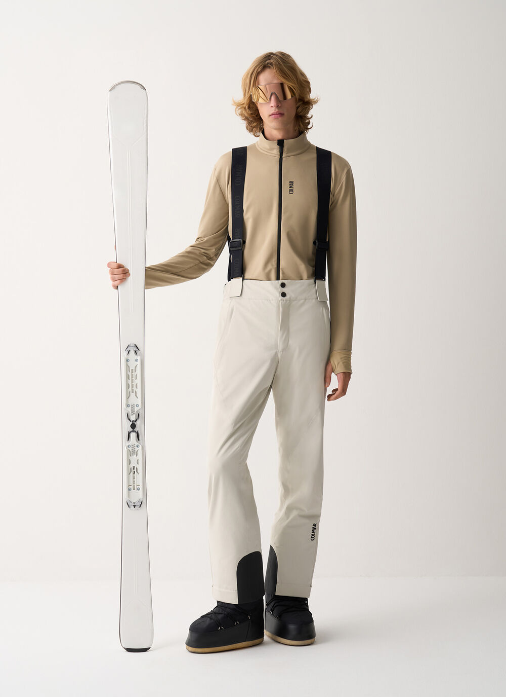 Padded ski salopettes with Recco&reg; reflector image number 0