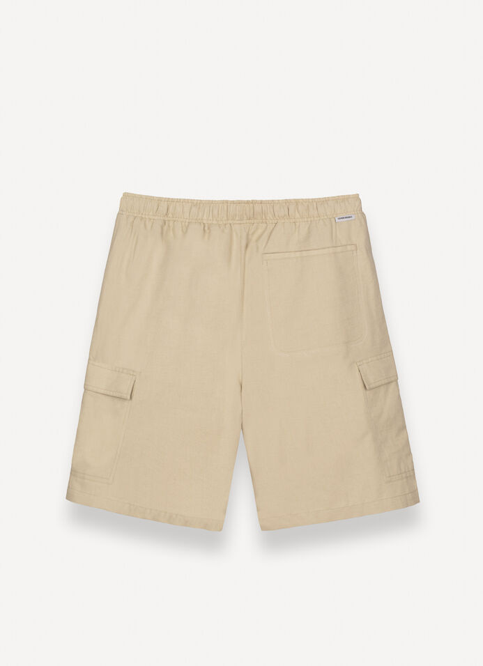 Linen safari shorts image number 5