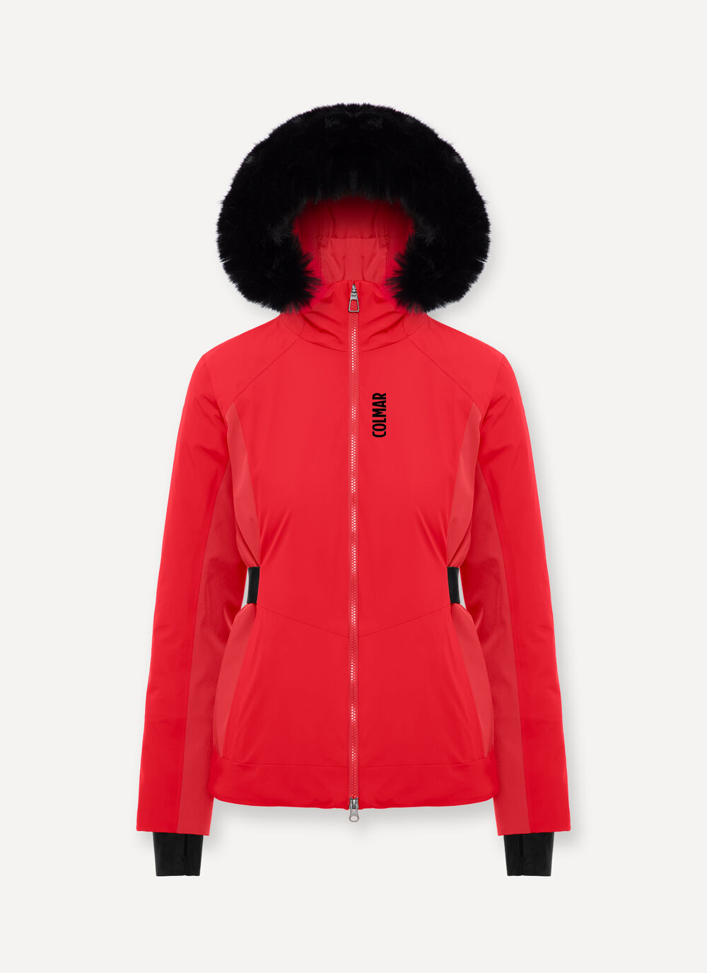 Ski parka with fur image number 4