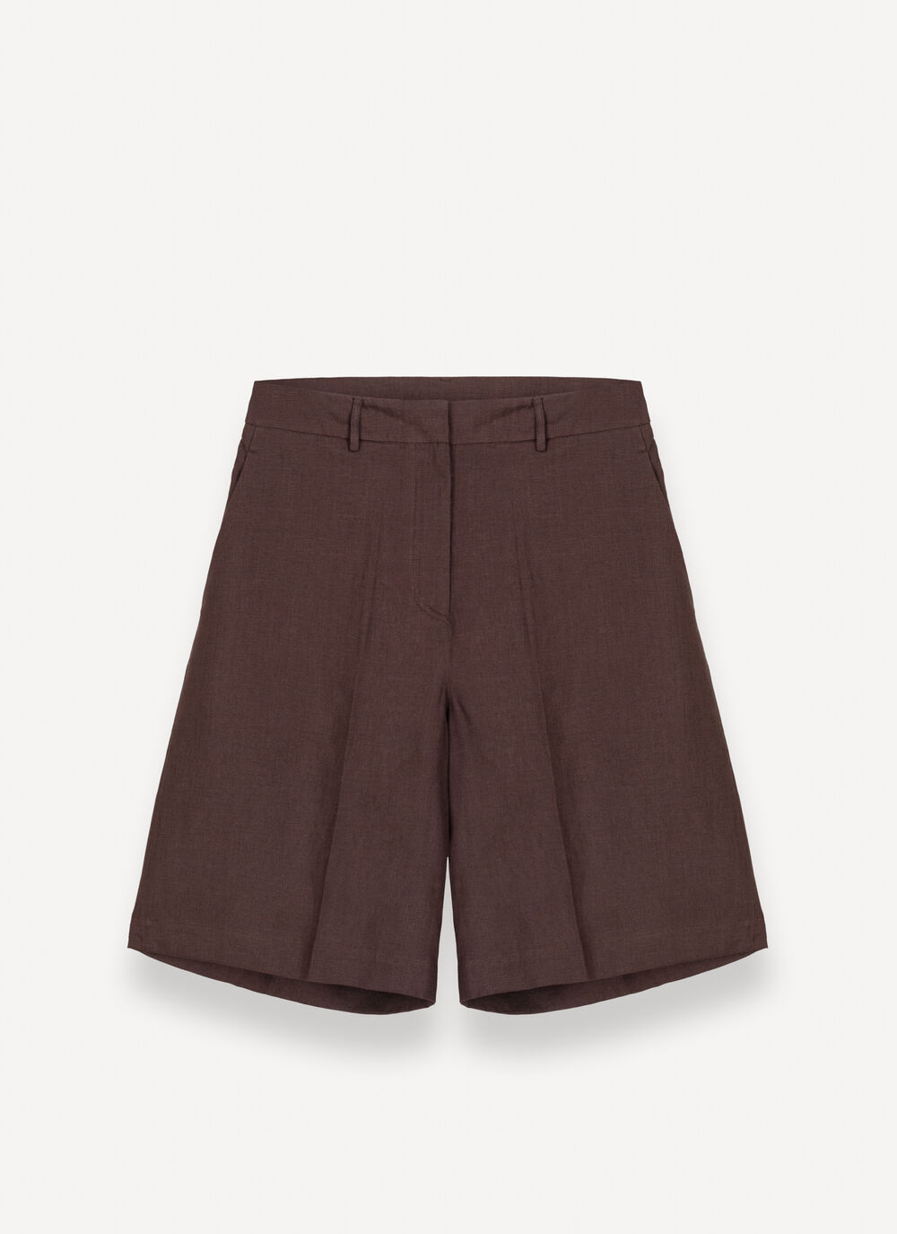 Linen Bermuda Shorts image number 4