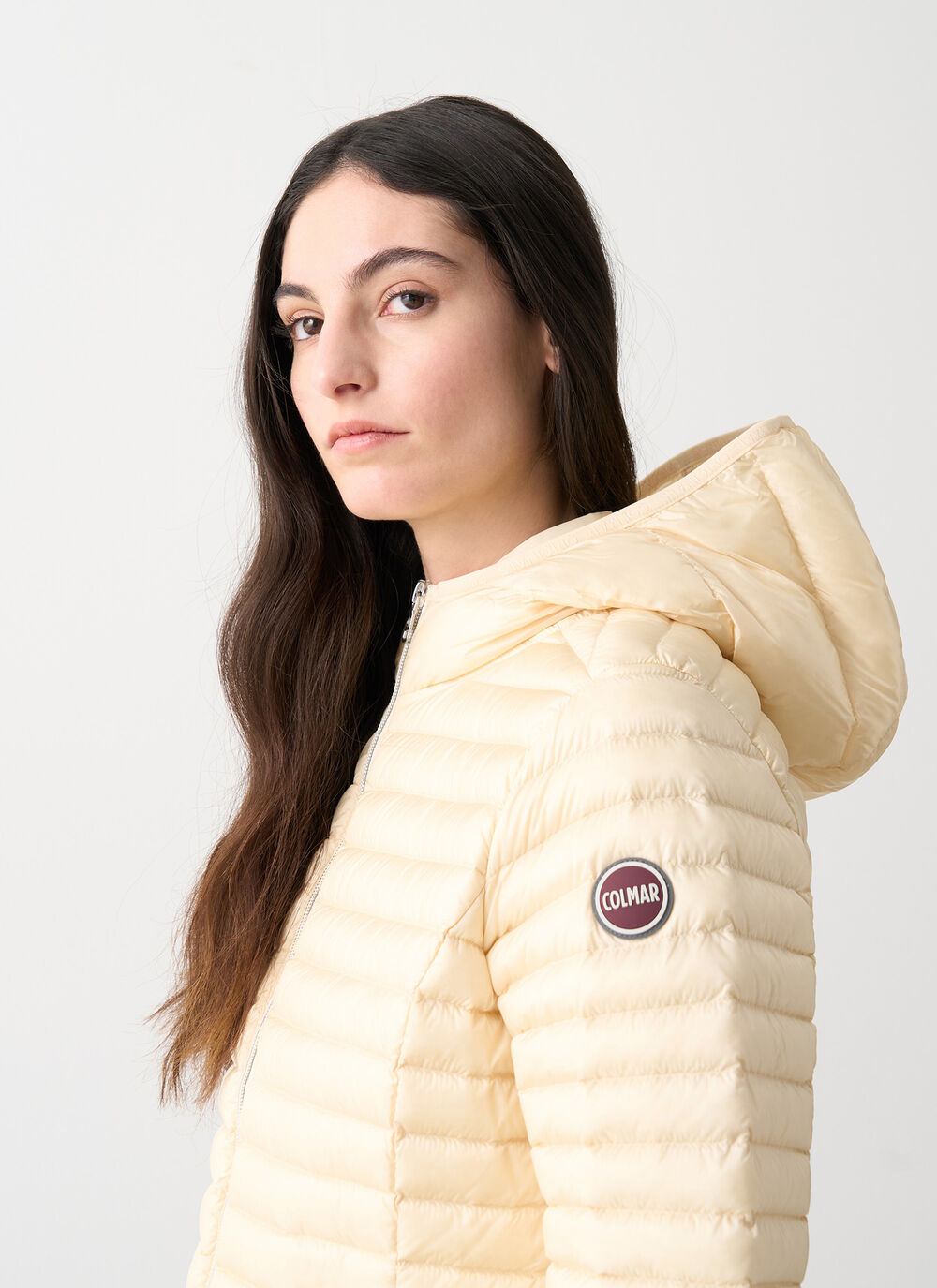 Hooded down jacket image number 2